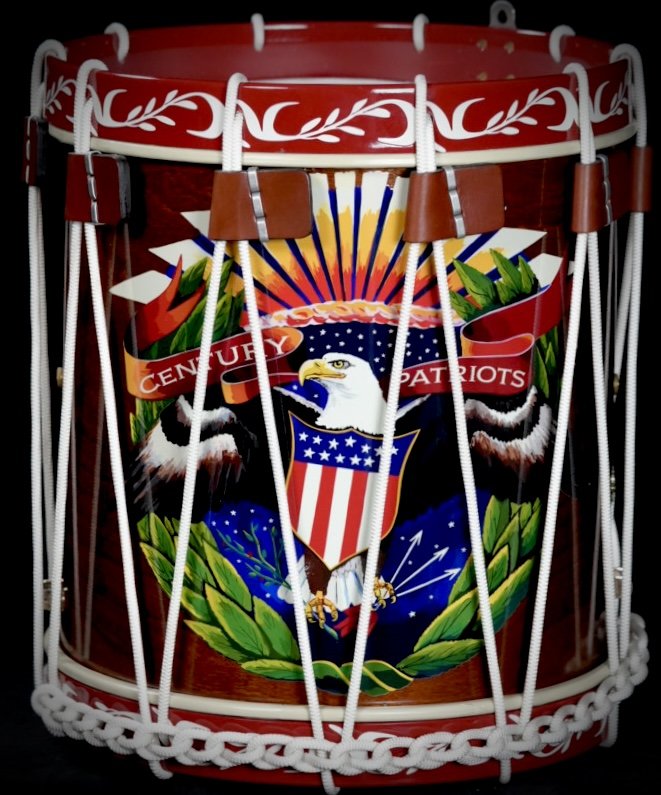 Moeller eagle custom rope tension snare drum by Loyal Drums