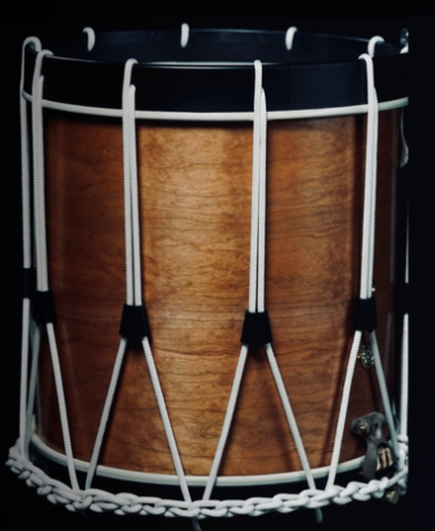Independence Model rope tension snare drum by Loyal Drums