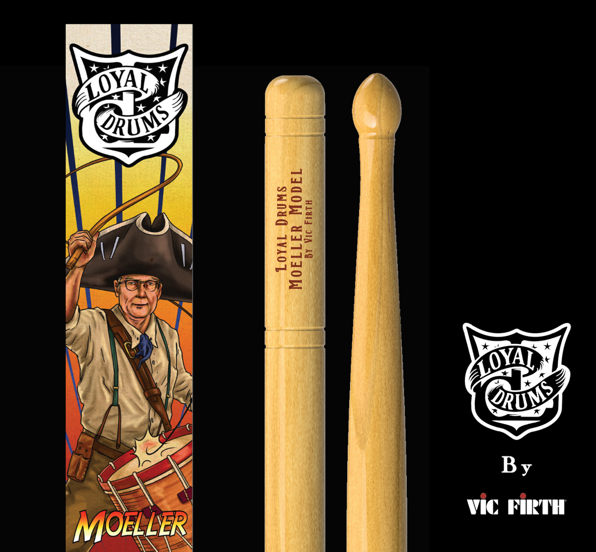 Moeller Rudimental Drum Stick