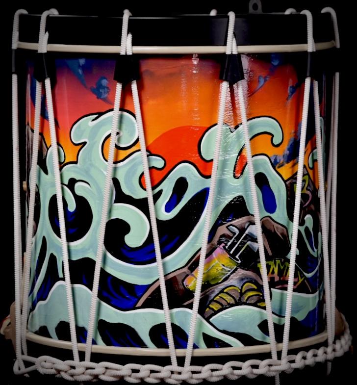 Scojo Rope tension snare drum by Loyal Drums